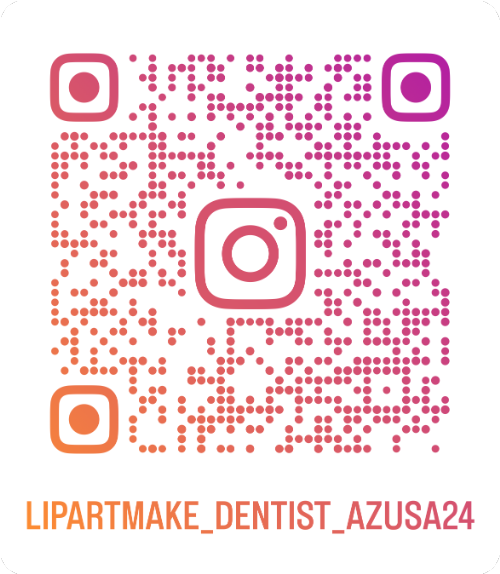 リップアートメイク専門歯科医師　Dr.Azusa Instagram QRコード